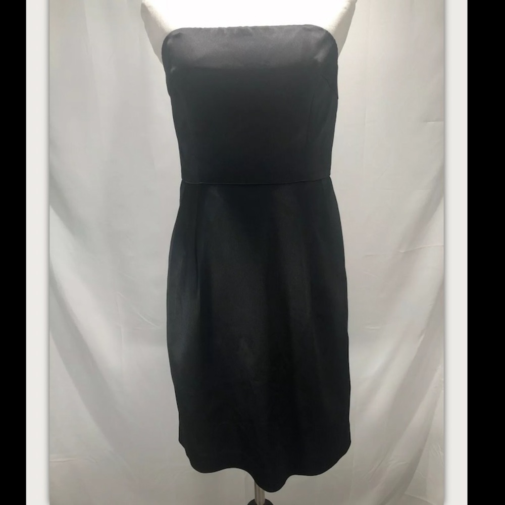 EXPRESS  Strapless  Blk Pocket Dress size 8